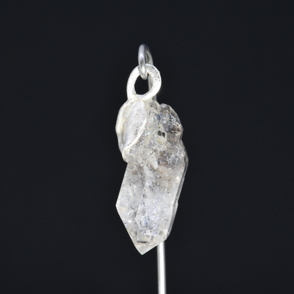 ヒマラヤ水晶の原石水晶ネックレスdc305 3枚目の画像