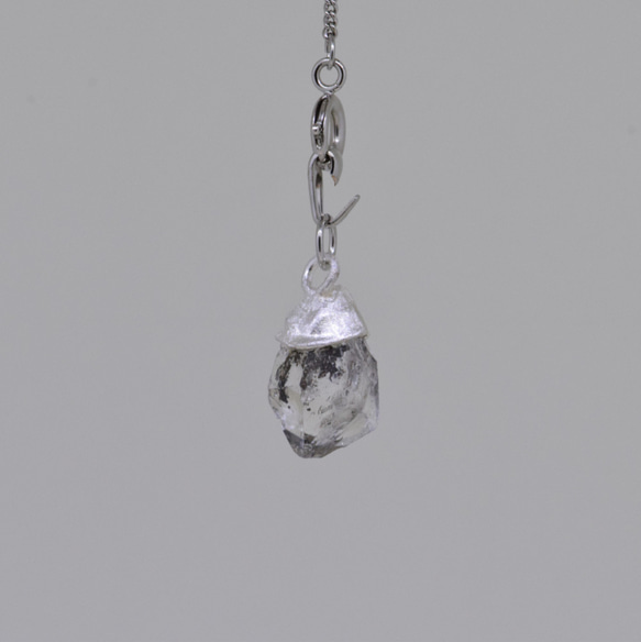 原石ヒマラヤ水晶のパワーストーンアクセサリーdc328 6枚目の画像