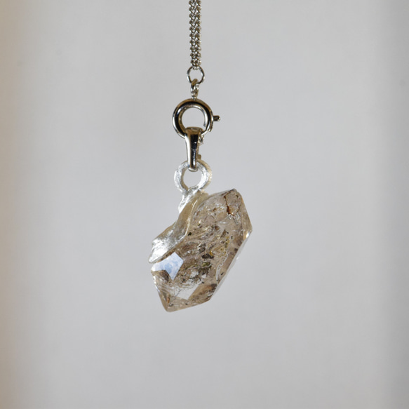 ヒマラヤ水晶の原石水晶ネックレスdc345 11枚目の画像