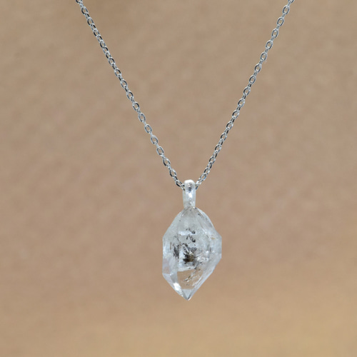 ハンドメイド　透明感とパワーあり　ヒマラヤ水晶　マニハール　ネックレス　7 ヒマラヤ水晶（マニハール産/ルチル・クローライト）の原石