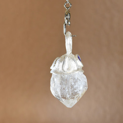 ヒマラヤ水晶の原石水晶ネックレスdc225 8枚目の画像