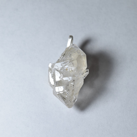 ヒマラヤ水晶の原石水晶ネックレスdc370 3枚目の画像