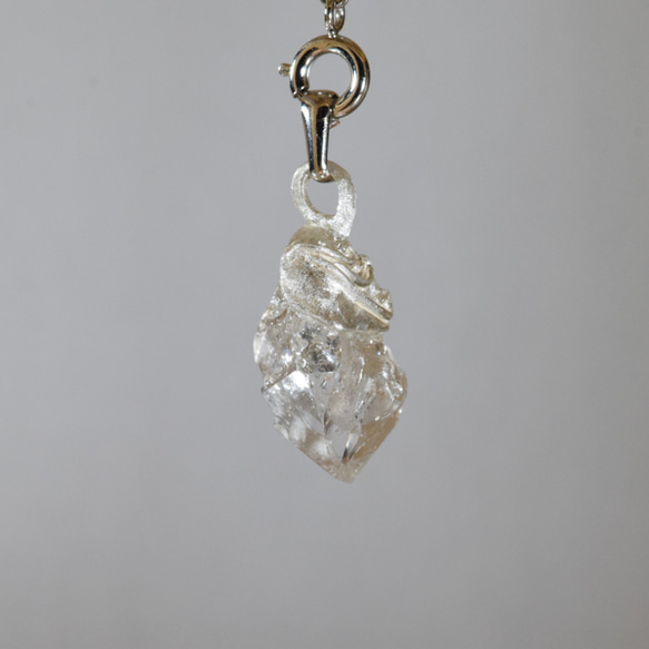 ヒマラヤ水晶の原石水晶ネックレスdc372 5枚目の画像