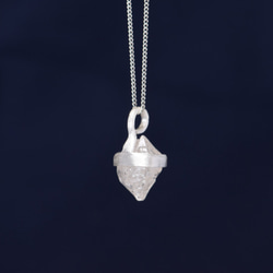 ヒマラヤ水晶の原石水晶ネックレスdc063 4枚目の画像