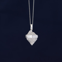 ヒマラヤ水晶の原石水晶ネックレスdc063 6枚目の画像