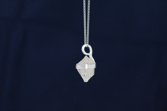 ヒマラヤ水晶の原石水晶ネックレスdc063 8枚目の画像