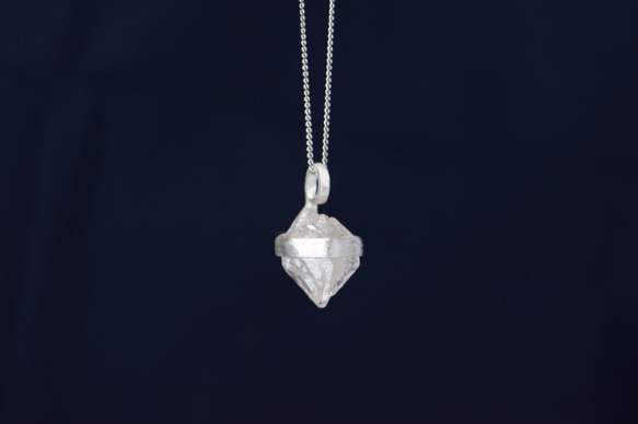 ヒマラヤ水晶の原石水晶ネックレスdc063 9枚目の画像