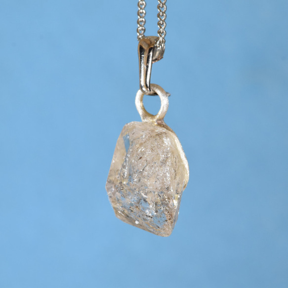 ヒマラヤ水晶の原石水晶ネックレスdc169 1枚目の画像
