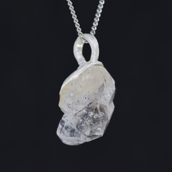 ヒマラヤ水晶の原石水晶ネックレスdc215 4枚目の画像