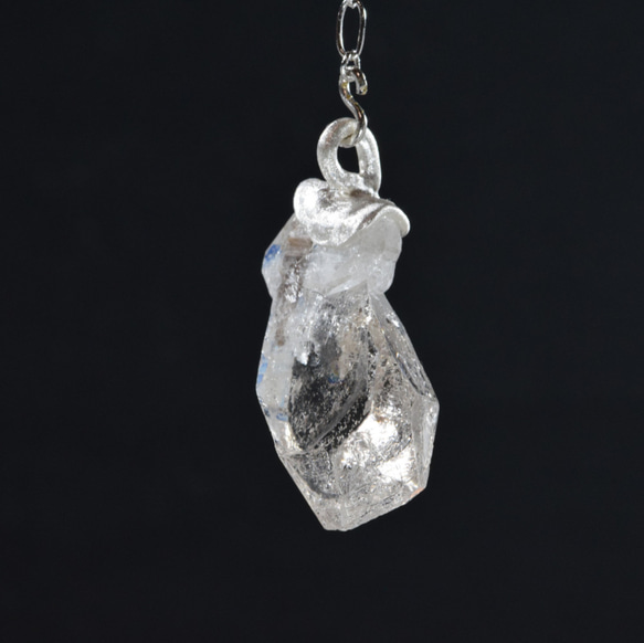 ヒマラヤ水晶の原石水晶ネックレスdc240 4枚目の画像