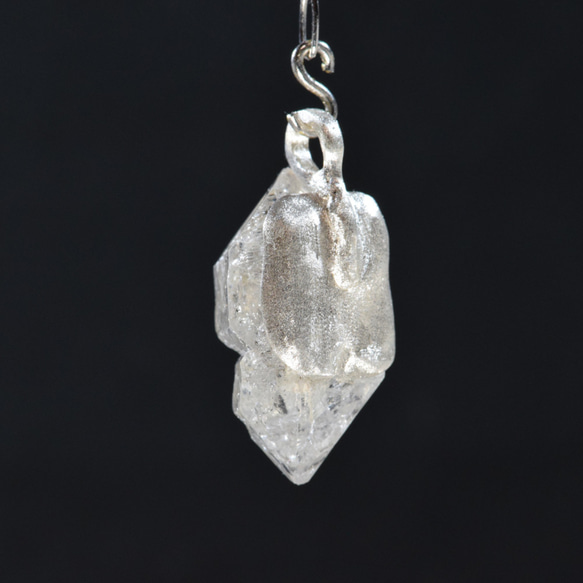 ヒマラヤ水晶の原石水晶ネックレスdc250 5枚目の画像
