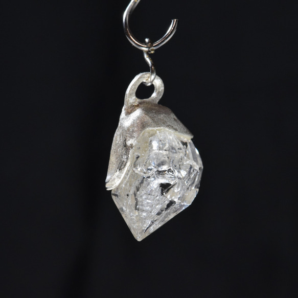 ヒマラヤ水晶の原石水晶ネックレスdc254 1枚目の画像