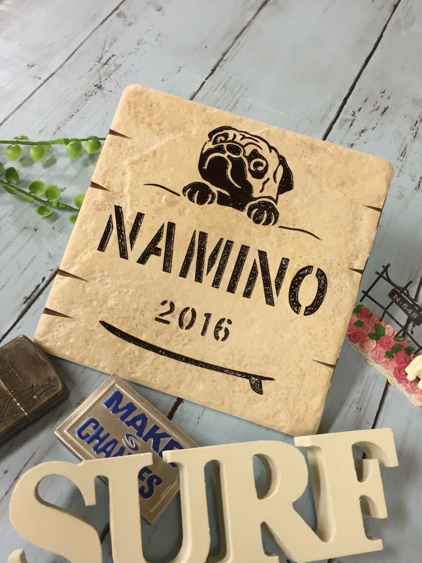 表札 ＊パグ＊