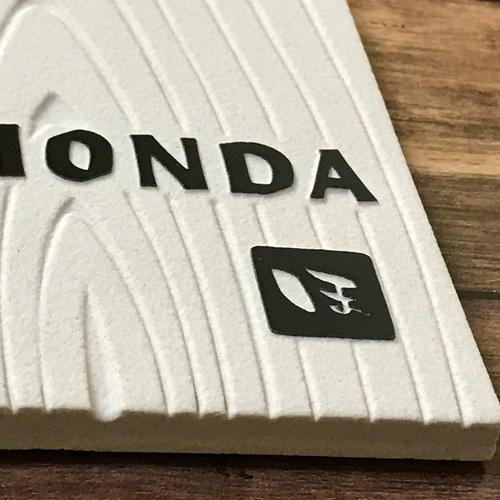 表札☆ウッディストライプ落款150☆