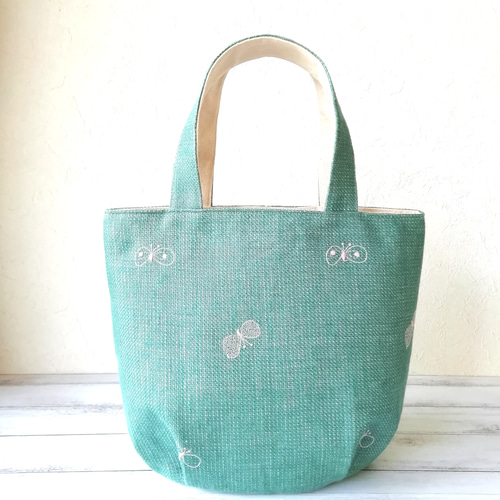 ミナペルホネン ハンドメイドchoucho 3way ショルダートートバッグ 専用〗ミナペルホネン ハンドメイド 3wayショルダー ミナペルホネン