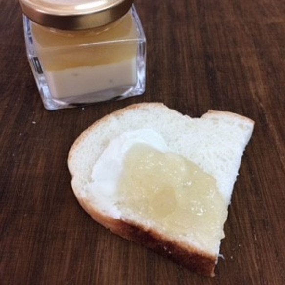 梨とゴルゴンゾーラチーズの二層ジャム 2枚目の画像