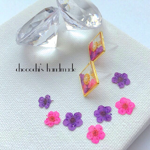 ♡flowerパールピアス˖*♬೨̣̥ 3枚目の画像