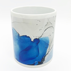 アートマグカップ（ブルー） 3枚目の画像
