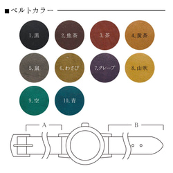 うつし絵の波（腕時計） 5枚目の画像