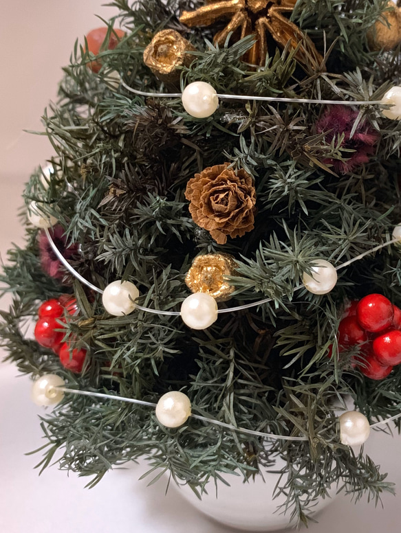 [再販]コロンと可愛いミニクリスマスツリー(ケース付き) 4枚目の画像