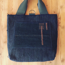 裂織3WAYバック 4枚目の画像