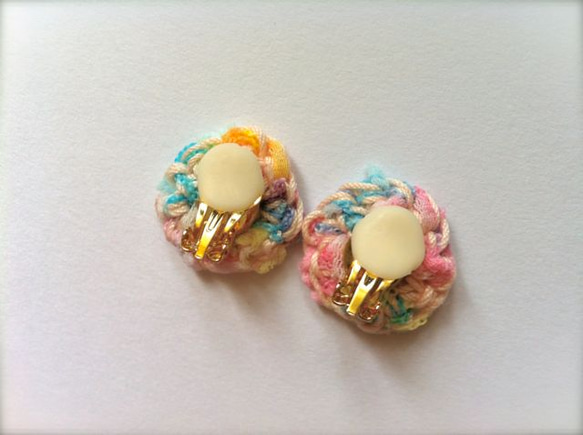 （再）Pastel Rainbow Earrings 2枚目の画像