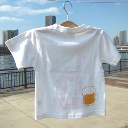 キリン-ビール　キッズ半袖Tシャツ　親子おそろいTシャツ 2枚目の画像