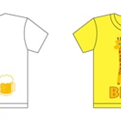 キリン-ビール　キッズ半袖Tシャツ　親子おそろいTシャツ 4枚目の画像