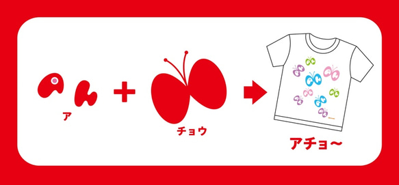 ＜在庫カラー・サイズのみの販売 半額割引3200円→1600円 在庫確認＞アチョ〜　ベビー半袖ロンパース　親子おそろい 5枚目の画像