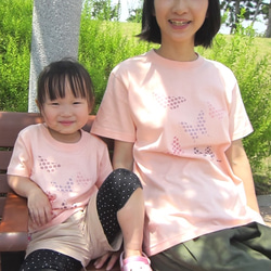 ＜在庫カラー・サイズのみの販売 半額割引3800円→1900円 在庫確認＞butterflies　大人半袖Tシャツ 4枚目の画像