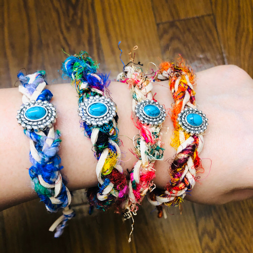 エスニック風カラフルバングル 楽天市場】エスニック バングル ブレスレット アクセサリー 腕輪