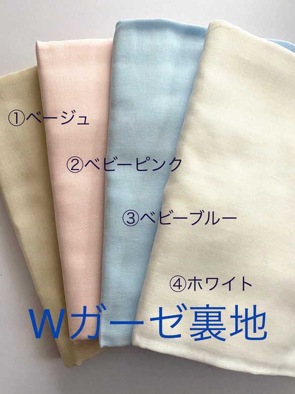 夏・秋マスク 選べる裏地 恐竜/ダイナソー プリーツマスク　大人用・子供用・大人子供セット/大人のみノーズワイヤー有・無 5枚目の画像