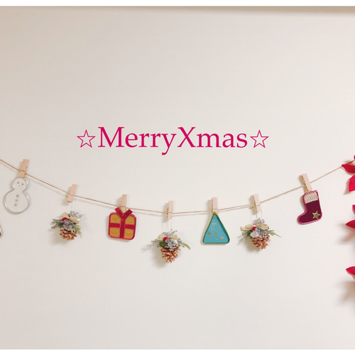 Soldクリスマス⭐︎ガーランド.オーナメント豪華9点セット