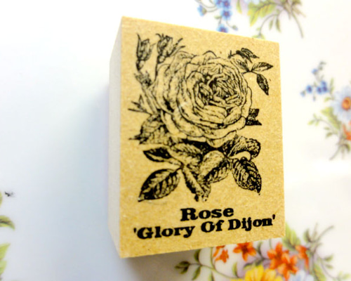 精密画 バラ[H-06FC] はんこ・スタンプ クラウドライン 通販 64860