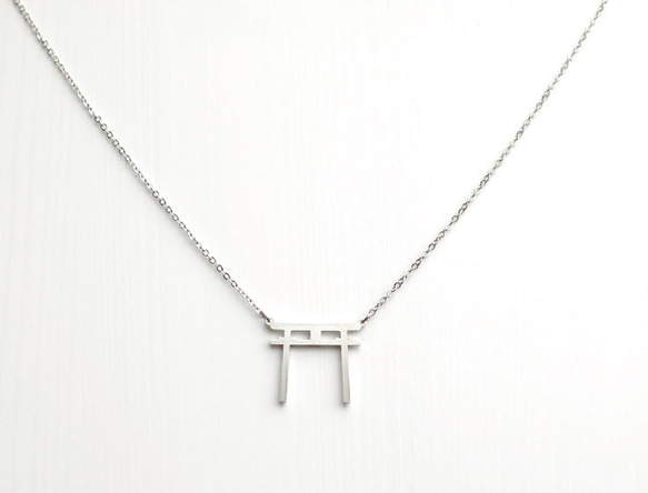 アクセサリー tairei 鳥居のカタチは美しい。」ネックレス THINK JAPAN - TORII ネックレス