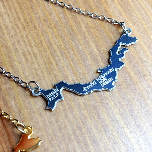 日本列島デザインネックレス Japan small -silver- ネックレス