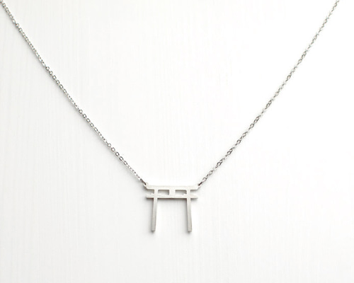 鳥居のカタチは美しい。」ネックレス THINK JAPAN - TORII ネックレス