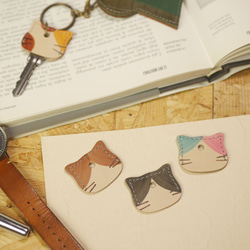 ちいさな存在感の猫型キーキャップchobi -パステル- 3枚目の画像