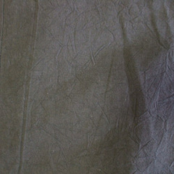 グレー色 シワ加工生地 もんぺ風はんぱ丈サルエルパンツ 両脇ポケット付き 綿１００％ Ｍ～ＬＬサイズ 5枚目の画像