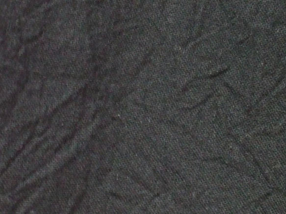 黒 シワ加工 ロングスカート風ガウチョパンツ Ｍ～ＬＬサイズ  受注生産 5枚目の画像