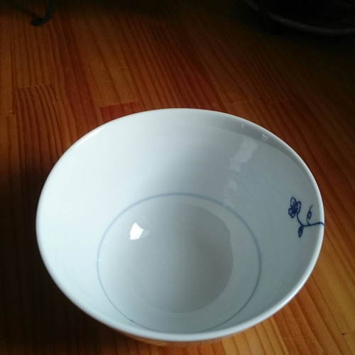 有田焼鉢　青いブドウ模様　鉢 六角小鉢 染付ぶどう絵 | 有田焼の白峰堂