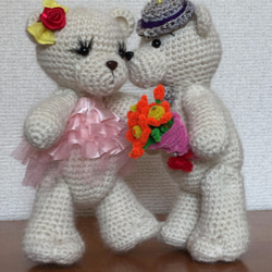 しろくまカップル　（Pair of white bears) 1枚目の画像