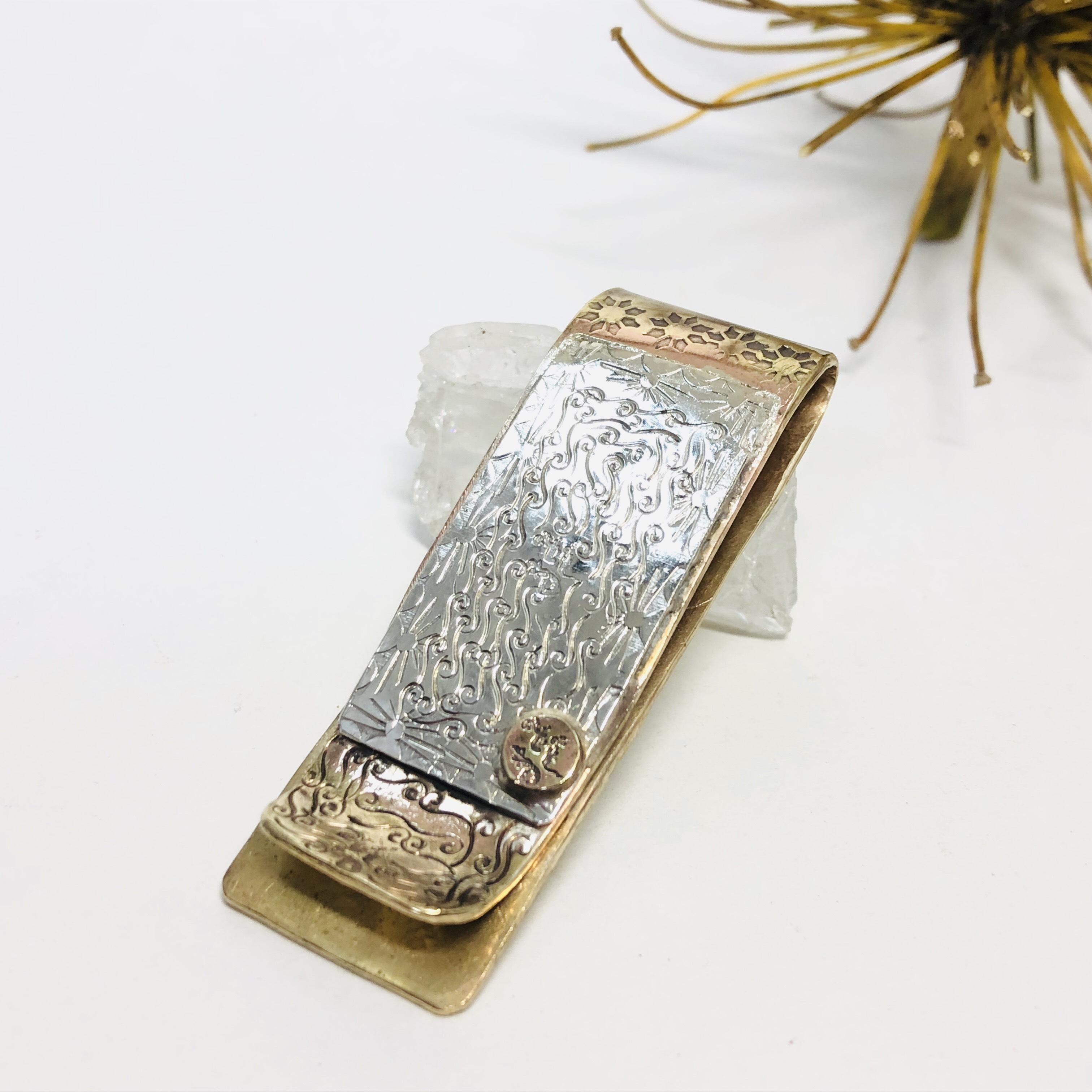 真鍮マネークリップ！！