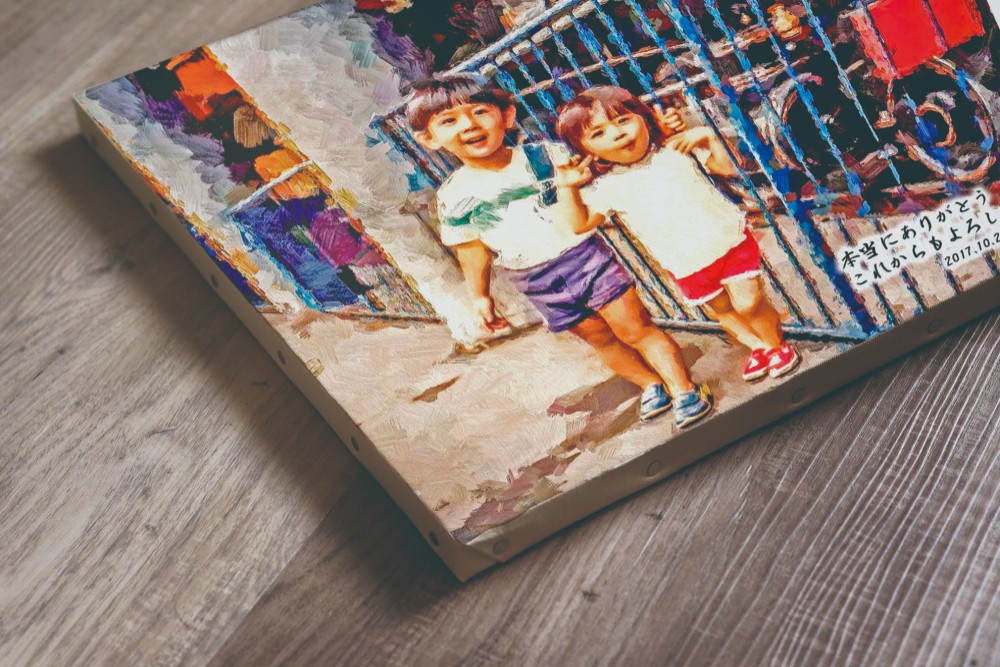 送料無料！デジタル絵画 -思い出ボード-［ご両家用サンクスボード］２枚セット 21,300円