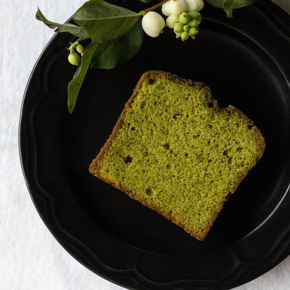 西尾産最高級抹茶のふんわりパウンドケーキ 1枚目の画像