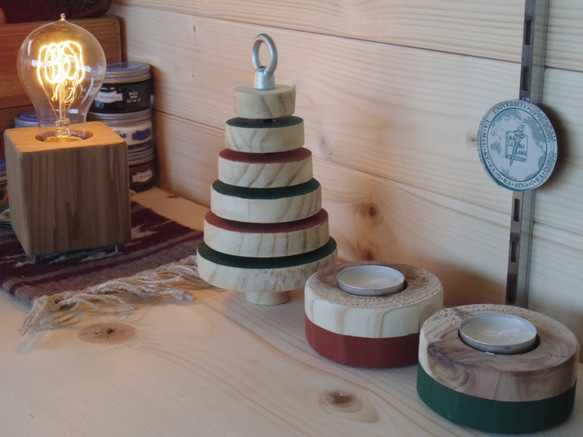 Christmas Tree　＃OVAL&CO.　Candle SET 3枚目の画像