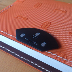 Vibram book jacket for outdoor - Orange × Dark Brown 1枚目の画像