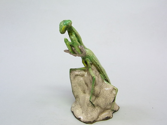 ◇『カマキリ』(蟷螂) 魔界のおみやげ屋 -atelier_juniの陶芸 ◇『カマキリ』(蟷螂) 魔界のおみやげ屋 -atelier_juniの陶芸