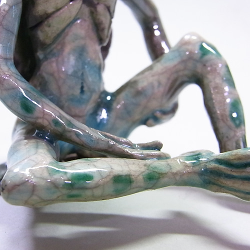 美品！カッパ 河童 オブジェ 置物 骨董品 ◇『河童(カッパ)』 魔界のおみやげ屋 -atelier_juniの陶芸細工