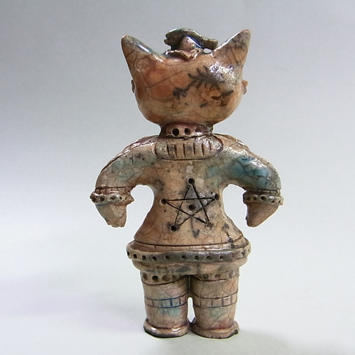 ◇『ネコポタミア文明の土偶』(猫) atelier_juni 陶芸細工